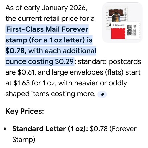 Save $44 on 400 postcard stamps available